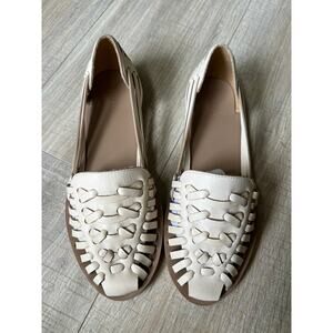 New Womens Huaraches Nisolo Bone cream  7